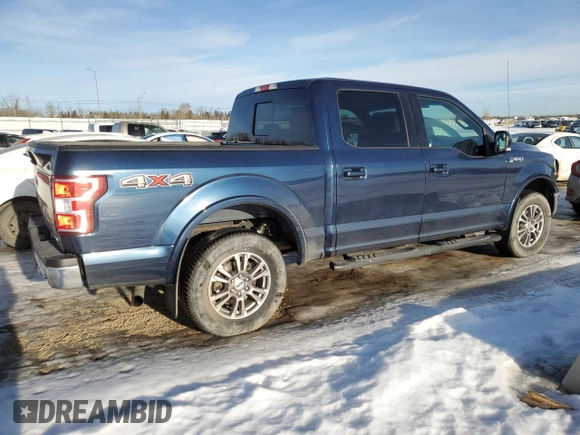 2018 Ford F-150 XL with VIN 1FTEW1EP8JFD35411, listed as a Copart auction lot 46661125 with 188,352 mi miles and Salvage Title. Bid and sale history available at DreamBid. Image 3.