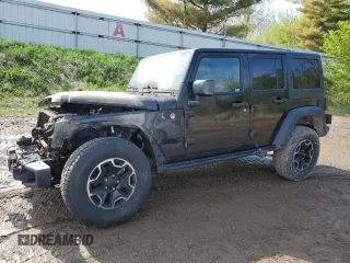 2015 Jeep Wrangler Unlimited Rubicon Hard Rock with VIN 1C4HJWFG5FL706170, listed as a Copart auction lot 55442965 with Not provided miles and Clean title. Bid and sale history available at DreamBid. Image 1.