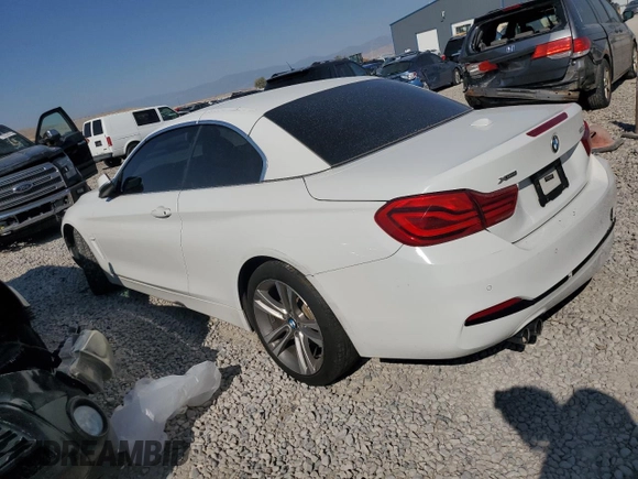 2018 BMW 4 Series 430i xDrive with VIN WBA4Z3C58JEC55774, listed as a Copart auction lot 69888534 with 117,995 mi miles and Salvage Title. Bid and sale history available at DreamBid. Image 2.