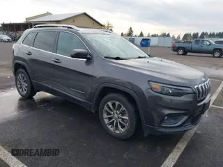 2020 Jeep Cherokee Altitude with VIN 1C4PJLLB8LD547900, listed as a IAAI auction lot 41406847 with 1 mi miles. Bid and sale history available at carsss.com. Image 1.