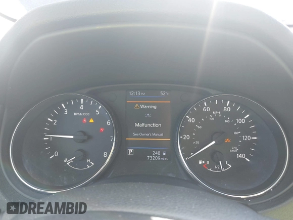 2019 Nissan Rogue SL with VIN 5N1AT2MV4KC785326, listed as a IAAI auction lot 41606457 with 73,209 mi miles and . Bid and sale history available at carsss.com. Image 7.
