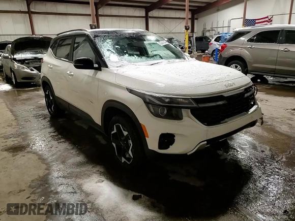2025 Kia Seltos S with VIN KNDEUCAA0S7696694, listed as a Copart auction lot 42041545 with 4,330 mi miles and Salvage Title. Bid and sale history available at carsss.com. Image 13.