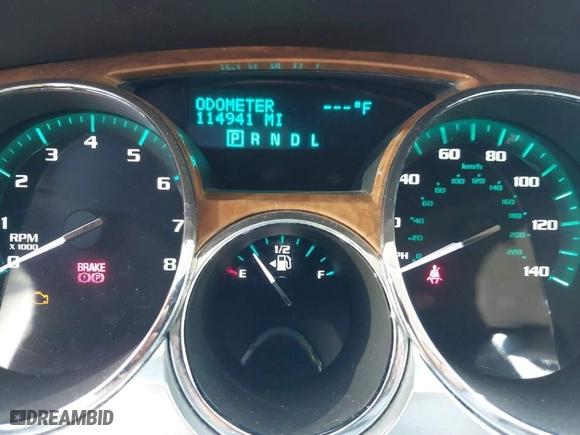 2010 Buick Enclave CXL w/1XL with VIN 5GALRBED9AJ161423, listed as a IAAI auction lot 40113309 with 114,941 mi miles. Bid and sale history available at carsss.com. Image 7.