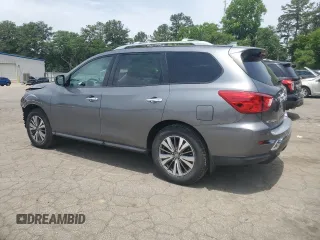 2020 Nissan Pathfinder S with VIN 5N1DR2AM6LC647098, listed as a Copart auction lot 57302505 with 51,325 mi miles and Salvage title. Bid and sale history available at DreamBid. Image 2.
