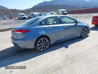 2020 Toyota Corolla SE with VIN JTDS4RCE5LJ015388, listed as a IAAI auction lot 41705544 with 87,322 mi miles and . Bid and sale history available at DreamBid. Image 4.