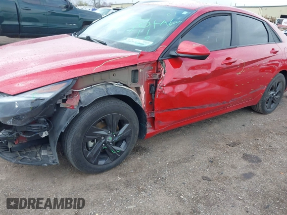 2023 Hyundai Elantra SEL with VIN 5NPLM4AG3PH089225, listed as a IAAI auction lot 41972565 with 28,667 mi miles and . Bid and sale history available at DreamBid. Image 6.