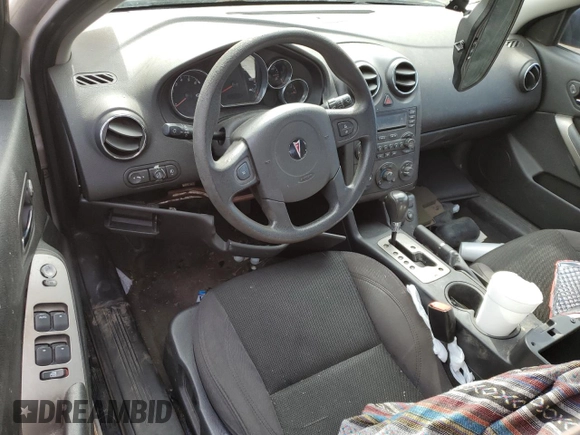 2005 Pontiac G6 GT with VIN 1G2ZH528954150239, listed as a Copart auction lot 42428955 with 139,391 mi miles and Salvage Title. Bid and sale history available at DreamBid. Image 8.
