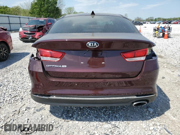 2017 Kia Optima LX with VIN 5XXGT4L39HG159354, listed as a Copart auction lot 51959355 with 61,061 mi miles and Salvage title. Bid and sale history available at DreamBid. Image 6.