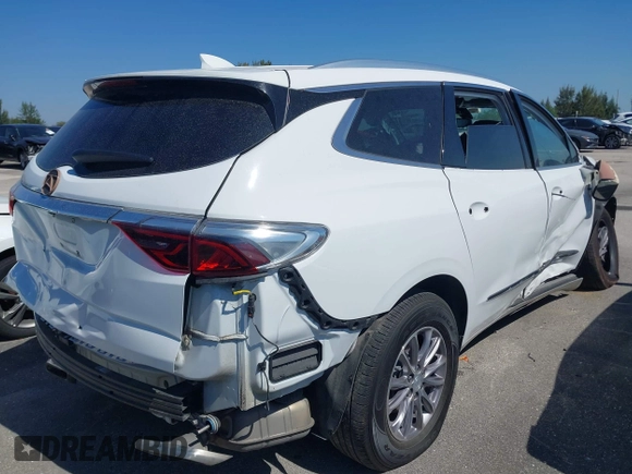 2022 Buick Enclave Essence with VIN 5GAERBKW7NJ189984, listed as a IAAI auction lot 41711552 with 83,295 mi miles. Bid and sale history available at carsss.com. Image 4.