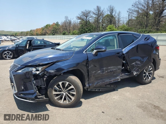 2020 Lexus RX 350 with VIN 2T2HZMDA5LC228598, listed as a Copart auction lot 62967175 with 22,333 mi miles and Salvage title. Bid and sale history available at DreamBid. Image 1.