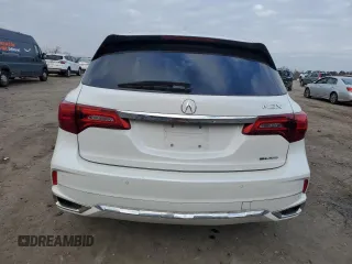 2020 Acura MDX Sport Hybrid w/Technology Pkg with VIN 5J8YD7H59LL001930, listed as a Copart auction lot 85849074 with 0 mi miles and Salvage Title. Bid and sale history available at carsss.com. Image 6.