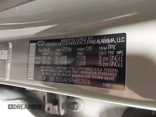 2023 Hyundai Santa Cruz SEL Premium z VIN 5NTJDDAF5PH052824, wystawiony jako IAAI lot #41599885 z przebiegiem 33 281 mil mil oraz . Historia ofert i sprzedaży dostępna na DreamBid. Obrazek 9.
