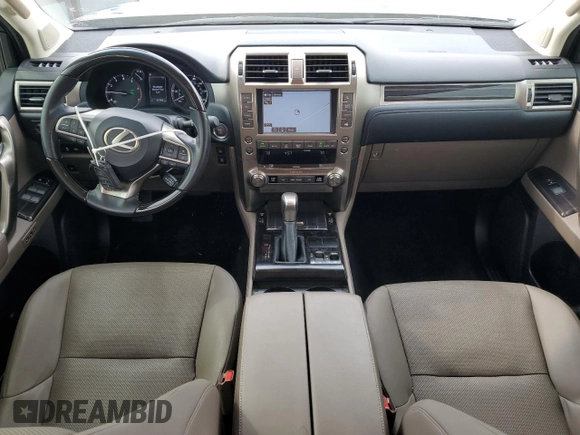 2020 Lexus GX with VIN JTJAM7BX5L5261947, listed as a Copart auction lot 53382075 with 44,785 mi miles and Salvage Title. Bid and sale history available at carsss.com. Image 8.
