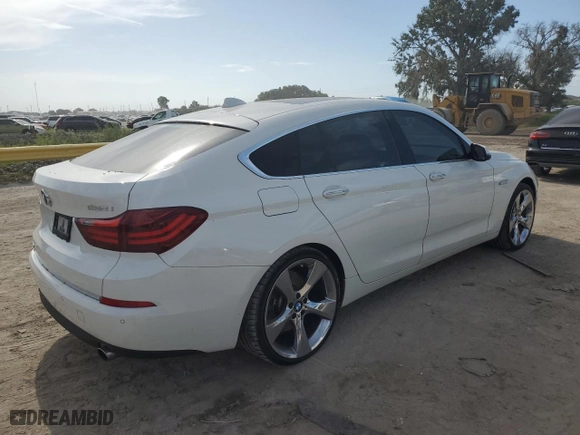 2016 BMW 5 Series Gran Turismo 535i xDrive with VIN WBA5M4C55GD186532, listed as a Copart auction lot 63764373 with NaN miles. Bid and sale history available at carsss.com. Image 3.