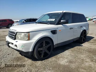 2008 Land Rover Range Rover Sport HSE with VIN SALSK25488A129239, listed as a Copart auction lot 48887535 with 205,090 mi miles and Salvage Title. Bid and sale history available at carsss.com. Image 1.