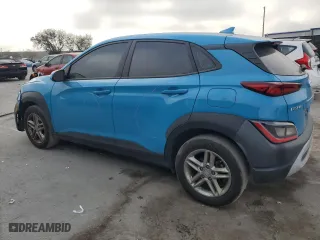 2022 Hyundai Kona SE with VIN KM8K22AB4NU785746, listed as a Copart auction lot 43788525 with 66,483 mi miles and Salvage Title. Bid and sale history available at carsss.com. Image 2.