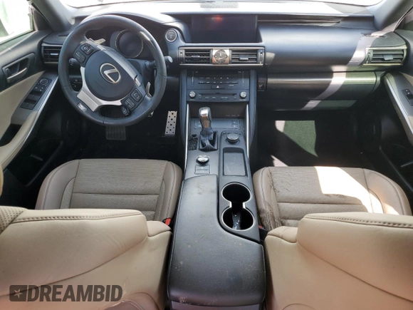 2018 Lexus IS 300 with VIN JTHBA1D27J5082206, listed as a Copart auction lot 52664685 with 41,534 mi miles and Salvage title. Bid and sale history available at DreamBid. Image 8.