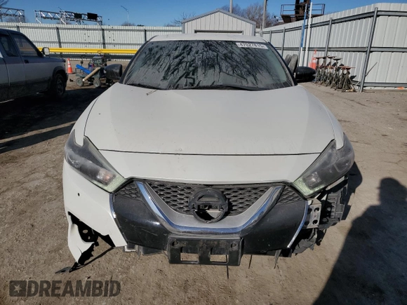 2017 Nissan Maxima SV with VIN 1N4AA6AP7HC399215, listed as a Copart auction lot 47027815 with 138,231 mi miles and Salvage Title. Bid and sale history available at DreamBid. Image 5.