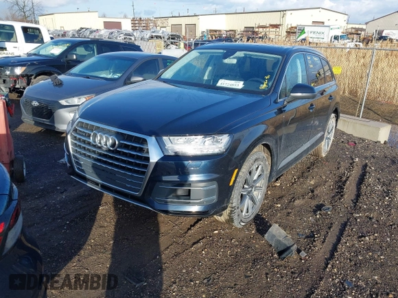 2017 Audi Q7 Premium Plus z VIN WA1LAAF75HD019470, wystawiony jako IAAI lot #41724853 z przebiegiem 85 301 mil mil oraz . Historia ofert i sprzedaży dostępna na DreamBid. Obrazek 2.
