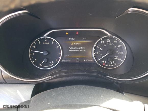 2018 Nissan Maxima SL with VIN 1N4AA6AP3JC376892, listed as a Copart auction lot 48415865 with 84,303 mi miles and Salvage Title. Bid and sale history available at carsss.com. Image 9.