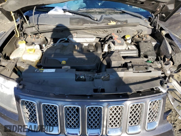 2014 Jeep Compass Latitude with VIN 1C4NJDEB3ED852993, listed as a Copart auction lot 47291945 with 0 mi miles and Non Repairable. Bid and sale history available at carsss.com. Image 13.