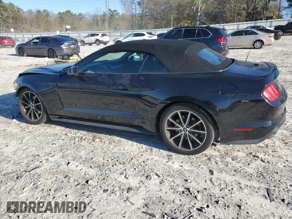 2020 Ford Mustang EcoBoost z VIN 1FATP8UHXL5138164, wystawiony jako Copart lot #47954975 z przebiegiem 53 500 mil mil oraz Szkody całkowita. Historia ofert i sprzedaży dostępna na DreamBid. Obrazek 2.