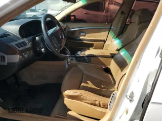 2007 BMW 7 Series 750Li with VIN WBAHN83567DT67074, listed as a Copart auction lot 71559024 with 177,475 mi miles and Clean Title. Bid and sale history available at carsss.com. Image 7.