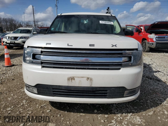 2015 Ford Flex SEL with VIN 2FMGK5C81FBA22941, listed as a Copart auction lot 47589955 with 144,543 mi miles and Salvage Title. Bid and sale history available at carsss.com. Image 5.