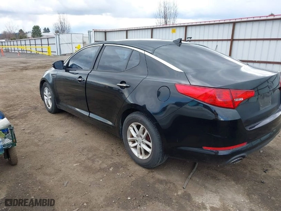 2012 Kia Optima LX with VIN KNAGM4A75C5297194, listed as a IAAI auction lot 41816301 with 119,064 mi miles. Bid and sale history available at carsss.com. Image 3.