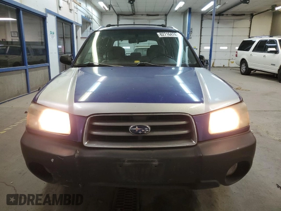 2003 Subaru Forester X with VIN JF1SG63623H716059, listed as a Copart auction lot 82716474 with 155,011 mi miles and Salvage Title. Bid and sale history available at carsss.com. Image 5.