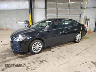 2018 Nissan Sentra SV with VIN 3N1AB7AP8JL634506, listed as a Copart auction lot 53951815 with 47,132 mi miles and Salvage Title. Bid and sale history available at DreamBid. Image 1.