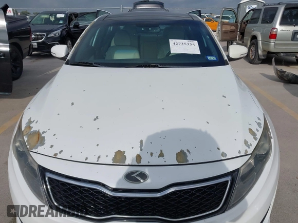 2013 Kia Optima SX с VIN 5XXGR4A61DG202977, выставлен на аукционе IAAI как лот 42725334 с пробегом 158 213 миль миль и . История ставок и продаж доступна на DreamBid. Изображение 6.