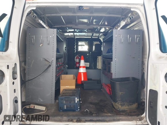 2011 Ford Econoline Cargo Commercial with VIN 1FTNE2EL5BDB35198, listed as a IAAI auction lot 42181448 with 205,128 mi miles and . Bid and sale history available at DreamBid. Image 8.
