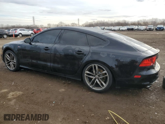 2015 Audi A7 3.0 Prestige with VIN WAU2GAFC4FN010213, listed as a Copart auction lot 50206875 with 183,105 mi miles and Salvage Title. Bid and sale history available at carsss.com. Image 2.