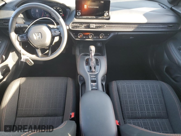 2024 Honda HR-V Sport with VIN 3CZRZ1H59RM751315, listed as a Copart auction lot 52126315 with 14,897 mi miles and Salvage title. Bid and sale history available at DreamBid. Image 8.