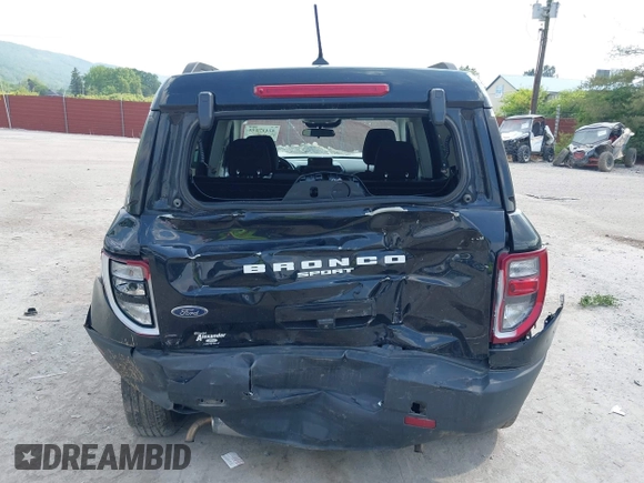 2021 Ford Bronco Sport Big Bend with VIN 3FMCR9B65MRA66120, listed as a IAAI auction lot 42417233 with 60,609 mi miles and . Bid and sale history available at DreamBid. Image 6.