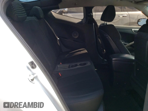 2017 Hyundai Veloster with VIN KMHTC6AD1HU322526, listed as a Copart auction lot 49550693 with 47,781 mi miles. Bid and sale history available at carsss.com. Image 10.
