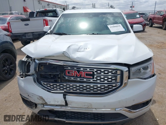 2017 GMC Acadia Denali z VIN 1GKKNPLS0HZ163792, wystawiony jako IAAI lot #41888835 z przebiegiem 106 438 mil mil oraz . Historia ofert i sprzedaży dostępna na DreamBid. Obrazek 13.