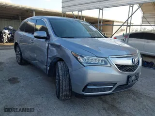2016 Acura MDX w/Tech with VIN 5FRYD3H4XGB021609, listed as a IAAI auction lot 41459777 with 103,294 mi miles. Bid and sale history available at carsss.com. Image 1.