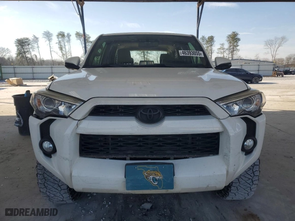 2016 Toyota 4Runner Limited with VIN JTEBU5JR4G5324231, listed as a Copart auction lot 46393055 with 180,047 mi miles and Salvage Title. Bid and sale history available at carsss.com. Image 5.
