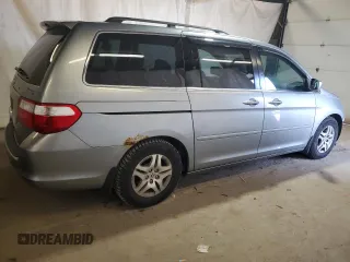 2006 Honda Odyssey EX-L with VIN 5FNRL38636B022576, listed as a Copart auction lot 53823335 with 140,516 mi miles and Salvage Title. Bid and sale history available at carsss.com. Image 3.