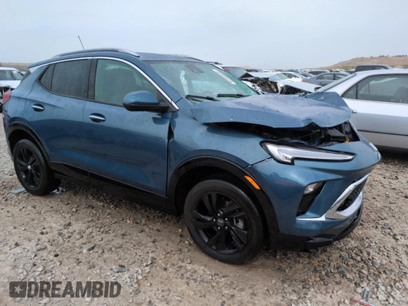 2024 Buick Encore GX Sport Touring with VIN KL4AMESL2RB209099, listed as a Copart auction lot 50464515 with Not provided miles and Salvage title. Bid and sale history available at DreamBid. Image 4.