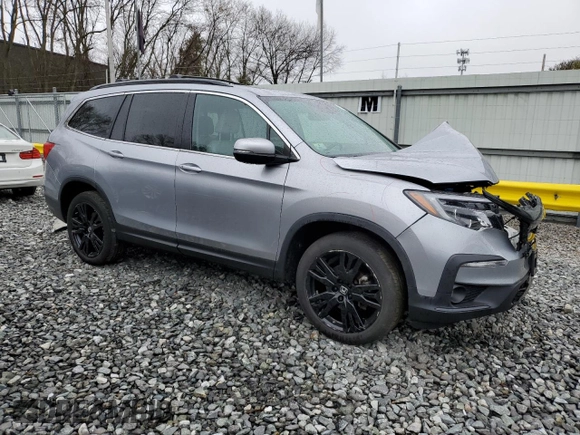 2022 Honda Pilot Special Edition with VIN 5FNYF6H2XNB043313, listed as a Copart auction lot 53794055 with 39,556 mi miles and Salvage title. Bid and sale history available at DreamBid. Image 4.