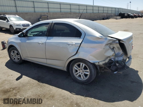 2014 Chevrolet Sonic LT with VIN 1G1JC5SH0E4148279, listed as a Copart auction lot 52308785 with 96,175 mi miles and Salvage Title. Bid and sale history available at DreamBid. Image 2.