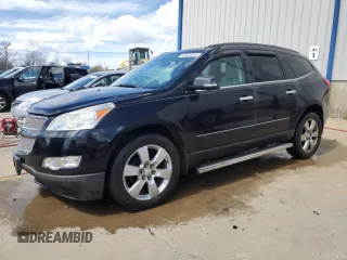 2011 Chevrolet Traverse LTZ with VIN 1GNKVLED9BJ405270, listed as a Copart auction lot 49909365 with 116,660 mi miles and Salvage Title. Bid and sale history available at DreamBid. Image 1.