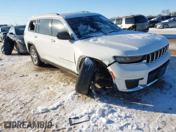 2023 Jeep Grand Cherokee Altitude with VIN 1C4RJKAG0P8100770, listed as a IAAI auction lot 41622657 with 58,165 mi miles and . Bid and sale history available at DreamBid. Image 1.