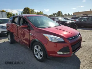 2015 Ford Escape SE with VIN 1FMCU0GX6FUA78428, listed as a Copart auction lot 63055212 with 103,144 mi miles and Salvage Title. Bid and sale history available at carsss.com. Image 1.