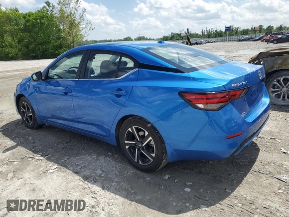 2024 Nissan Sentra SV with VIN 3N1AB8CV8RY363463, listed as a Copart auction lot 57972965 with 15,786 mi miles and Salvage title. Bid and sale history available at DreamBid. Image 2.