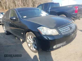 2007 Infiniti M x with VIN JNKAY01F07M458204, listed as a IAAI auction lot 41769818 with 194,841 mi miles. Bid and sale history available at carsss.com. Image 1.