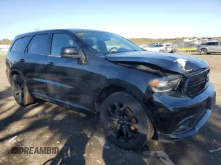 2020 Dodge Durango SXT Plus with VIN 1C4RDJAG7LC146671, listed as a Copart auction lot 46062095 with 35,601 mi miles and Salvage Title. Bid and sale history available at DreamBid. Image 4.